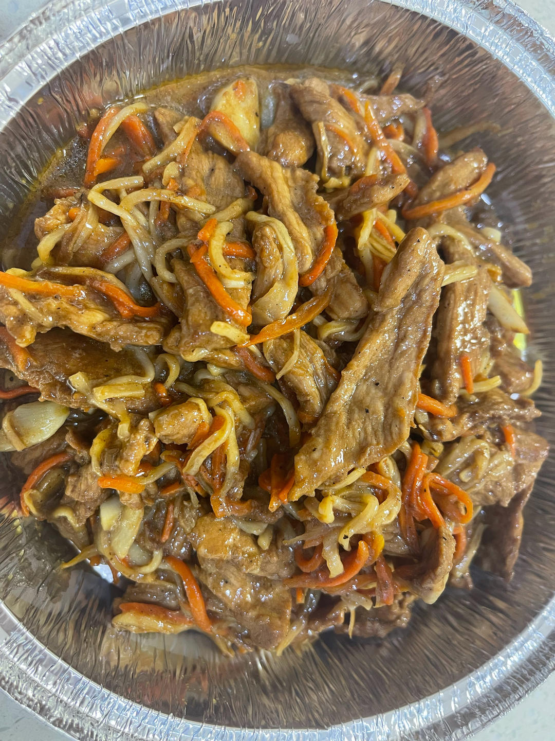 ♨️家常菜.茭白炒肉丝.马克西姆不粘锅