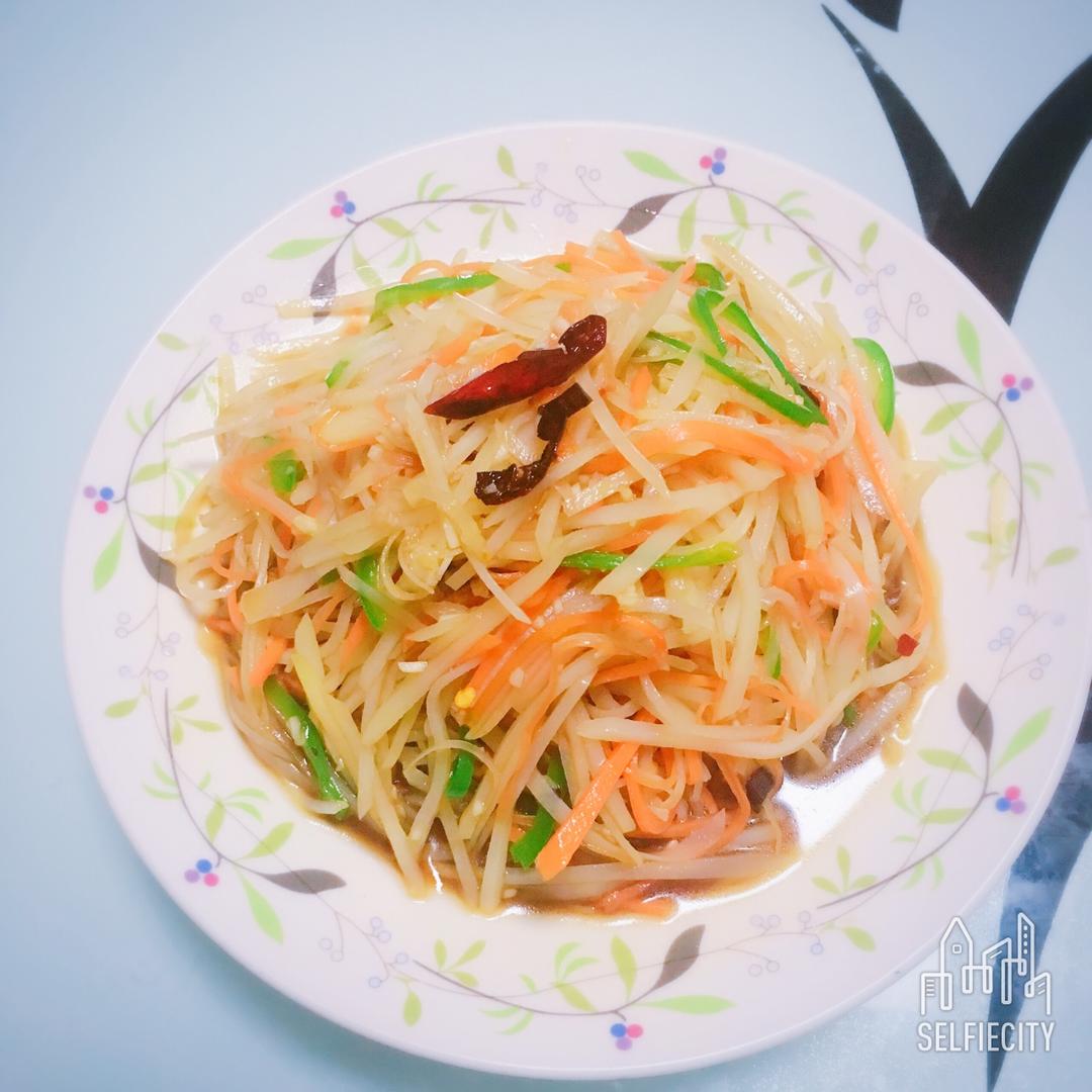 炝拌土豆丝