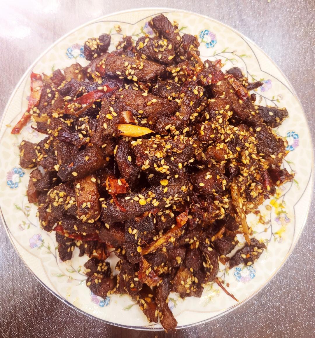 麻辣牛肉干
