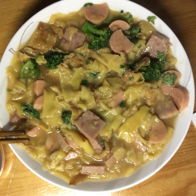 西红柿鸡蛋面片