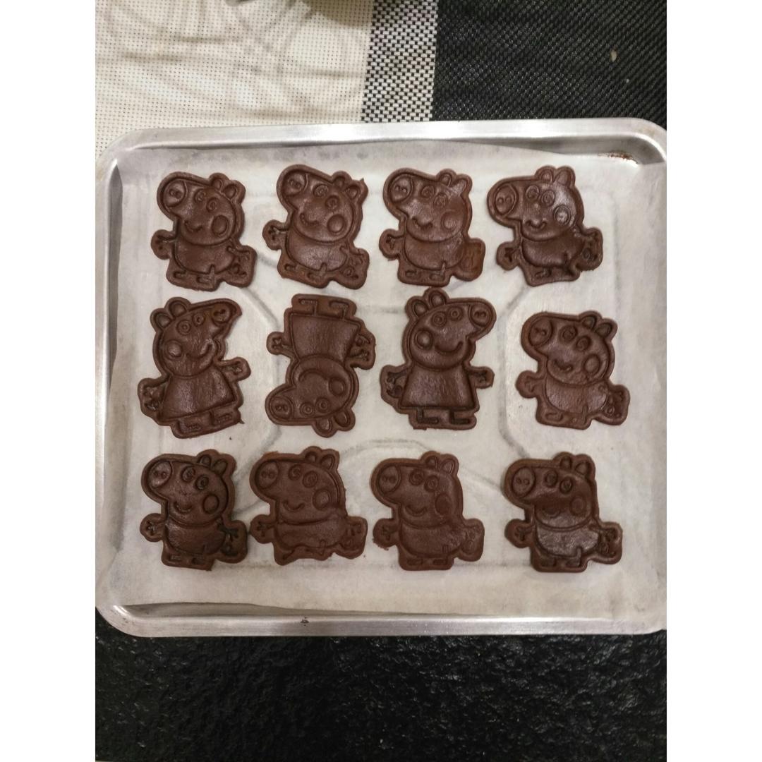 【超简单】 巧克力饼干 很脆很好吃