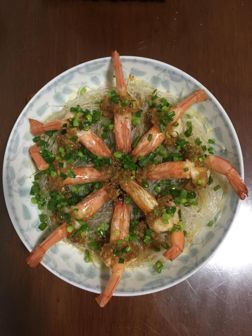 蒜蓉粉丝蒸虾