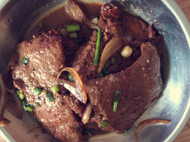 顶级牛排