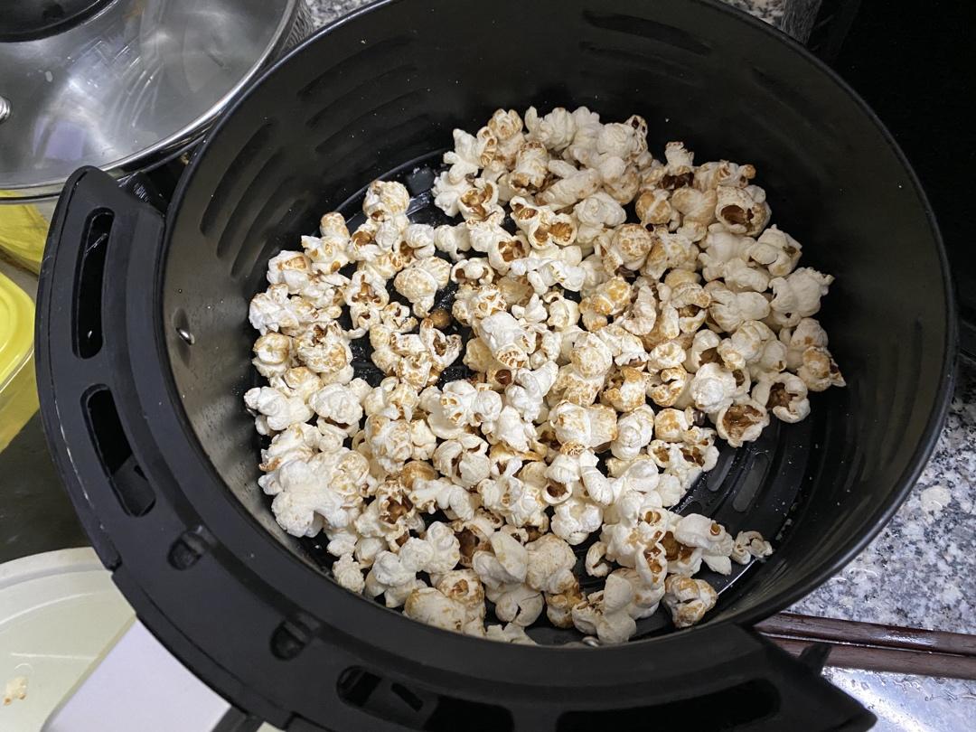 yanwongclaire做的焦糖爆米花空气炸锅版低油