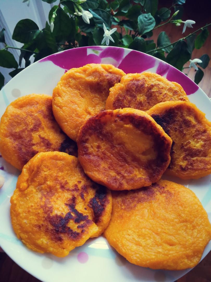 糯米红薯饼