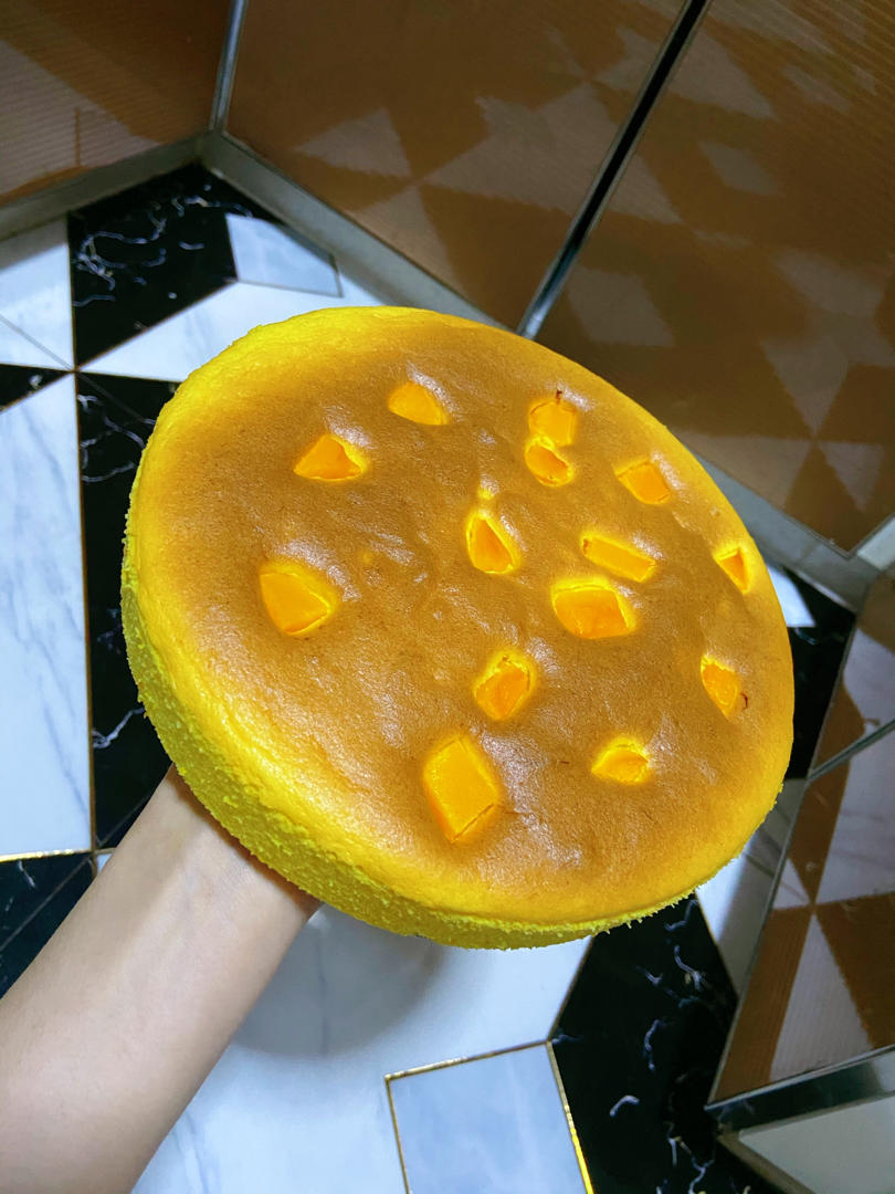 南瓜戚风蛋糕（8寸圆模）