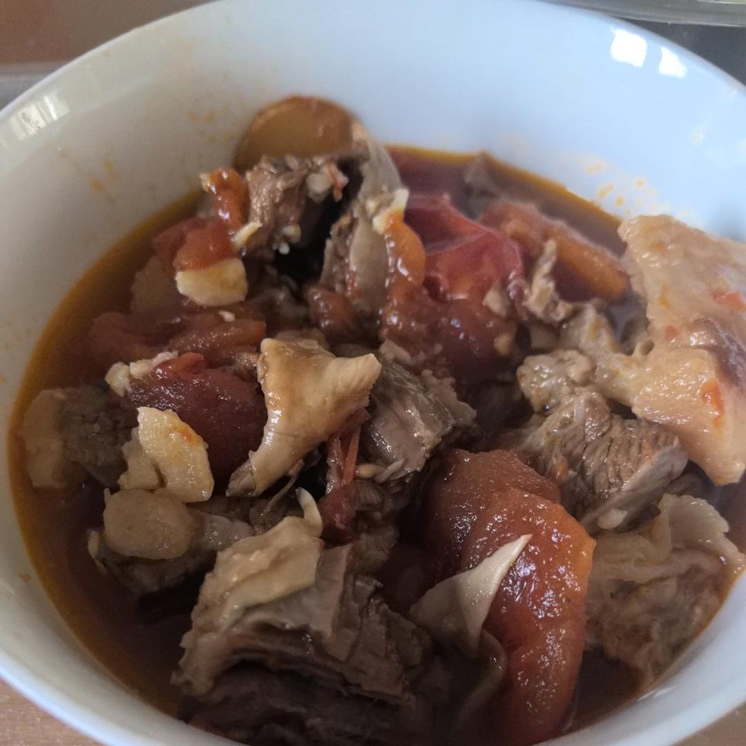 番茄土豆炖牛腩（高压锅版）