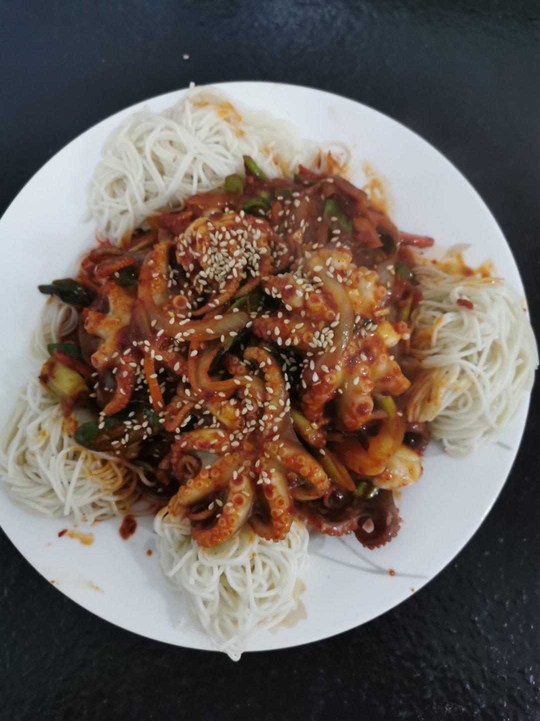网红爆头长腿八爪鱼