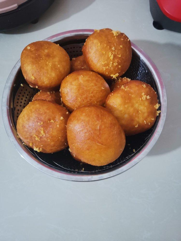 一次发酵红豆馅油炸包