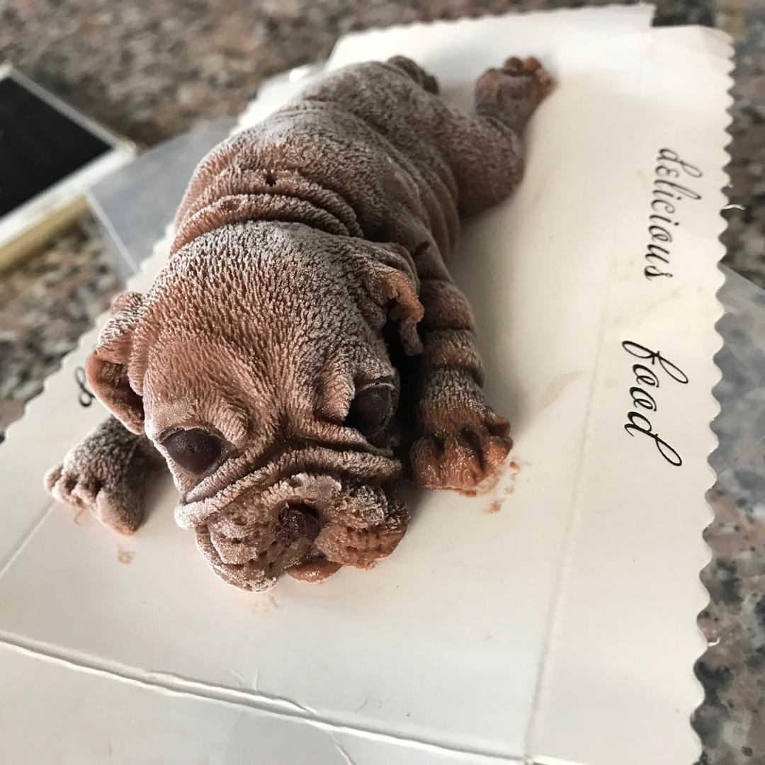 ffffff1做的中街1946雪糕—网红小奶狗(香脆腰果款)