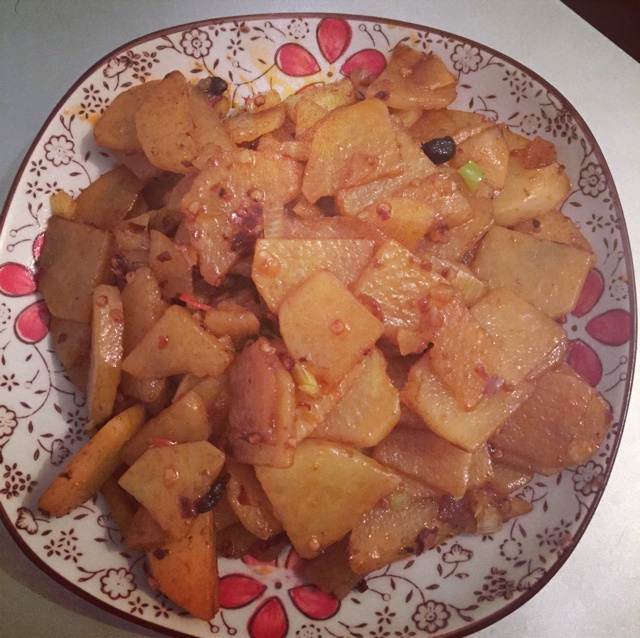 回锅土豆片（老干妈版）