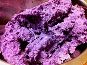 紫薯豆沙月饼的做法 步骤5