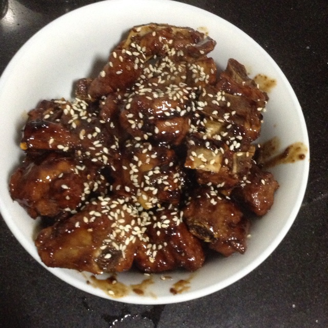 懒人版糖醋排骨