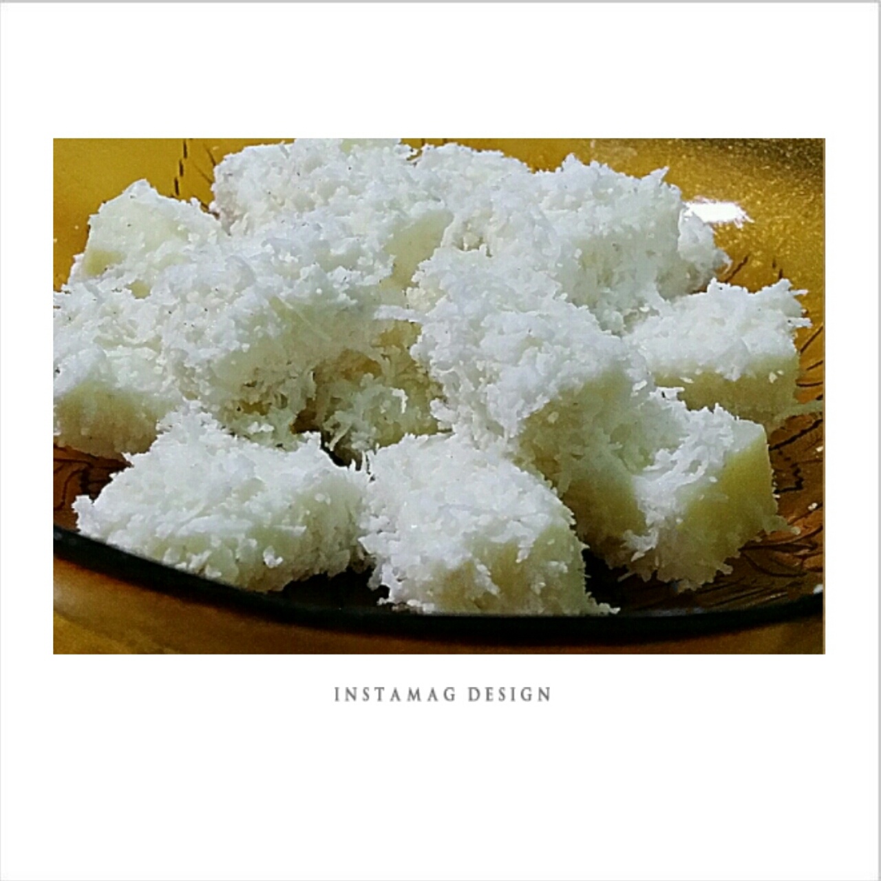 椰子奶糕（附上脆炸鲜奶做法）