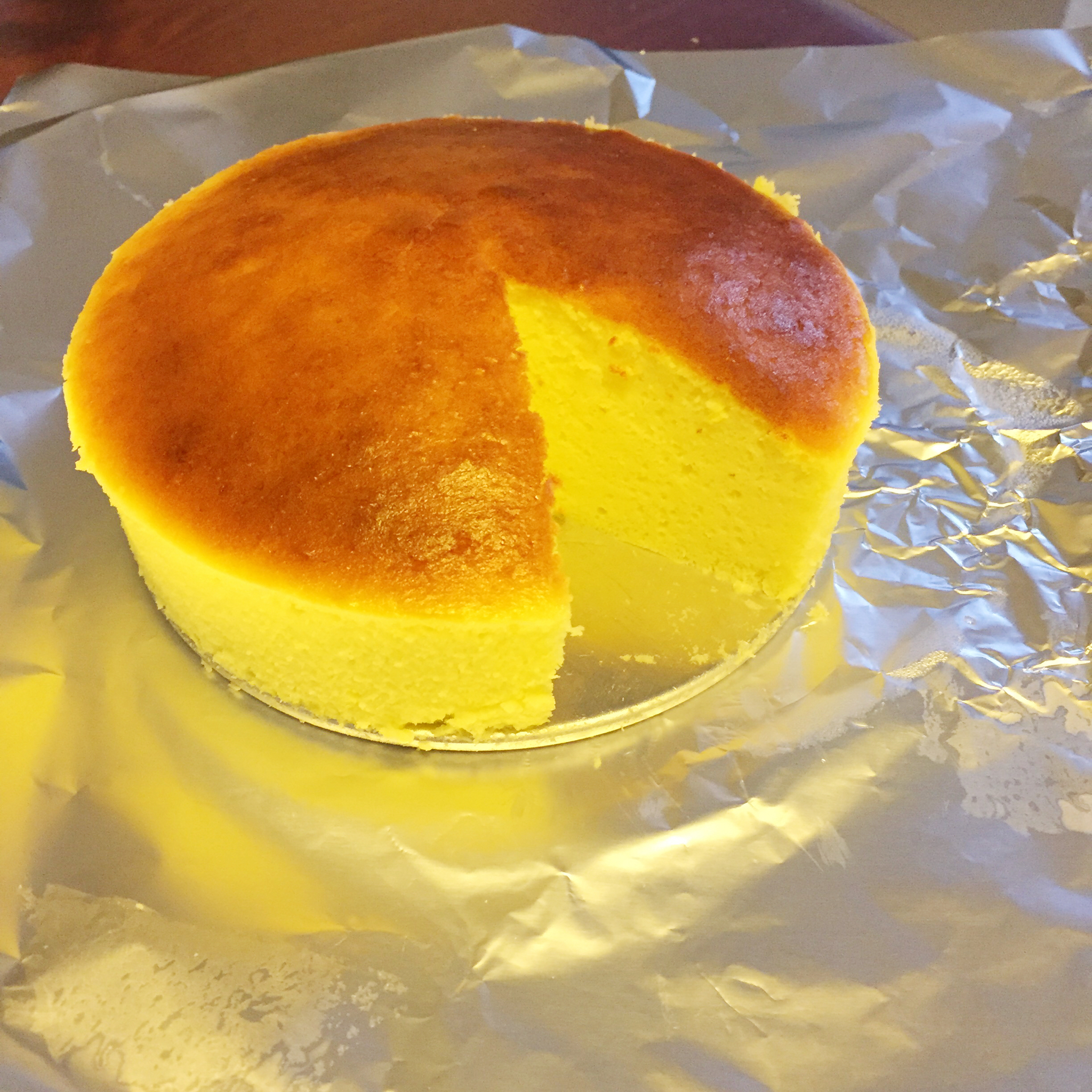 轻乳酪芝士蛋糕6寸#皮黑森林#