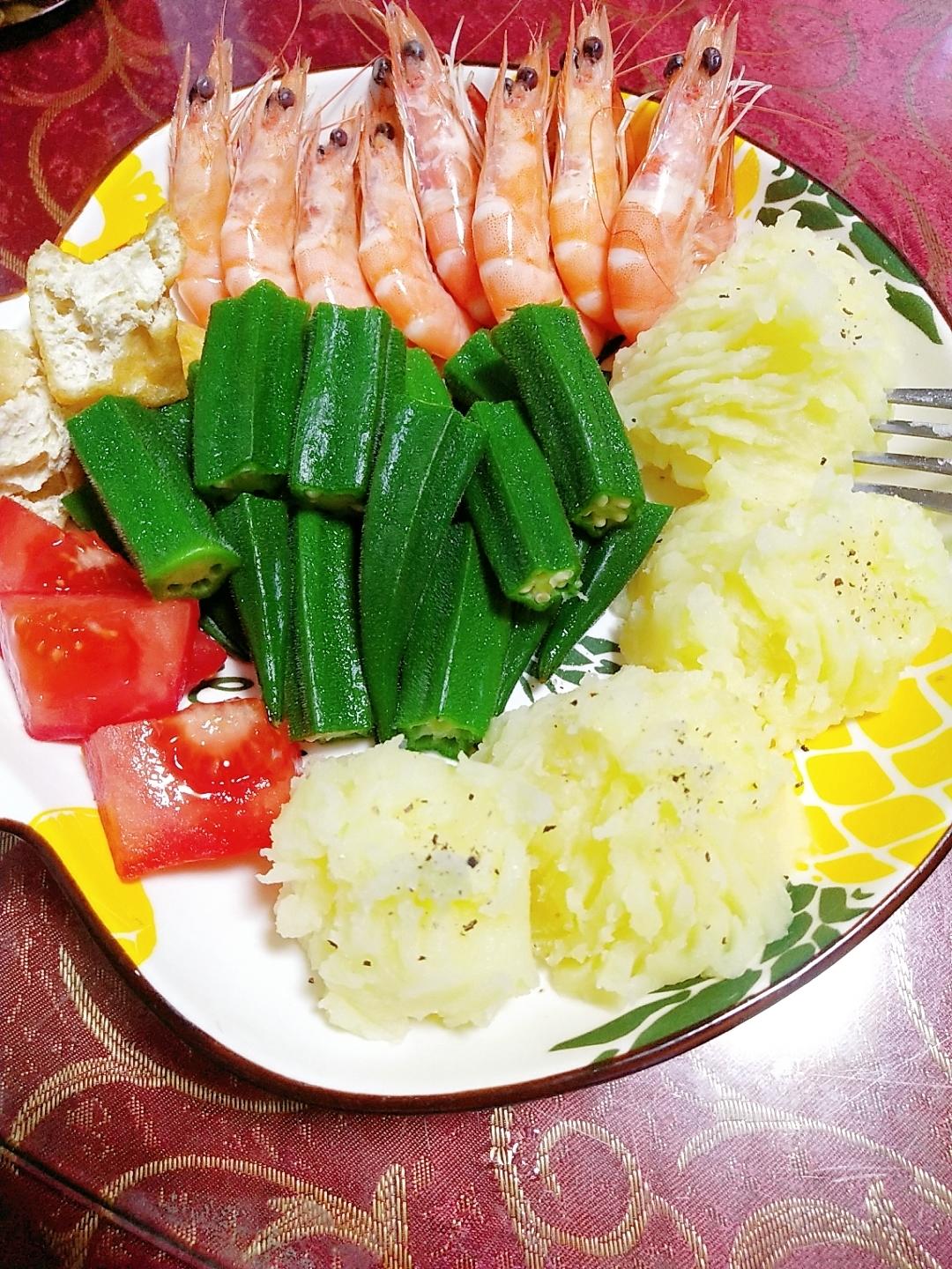 好吃饱腹的土豆泥减脂餐