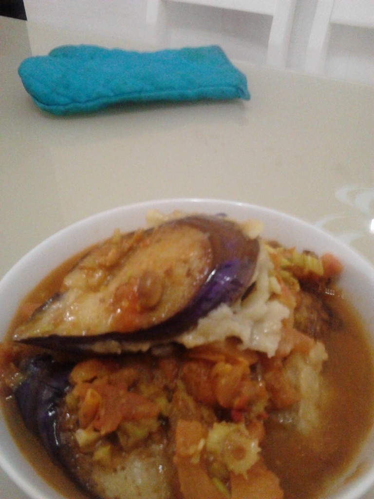 香煎土豆泥茄盒