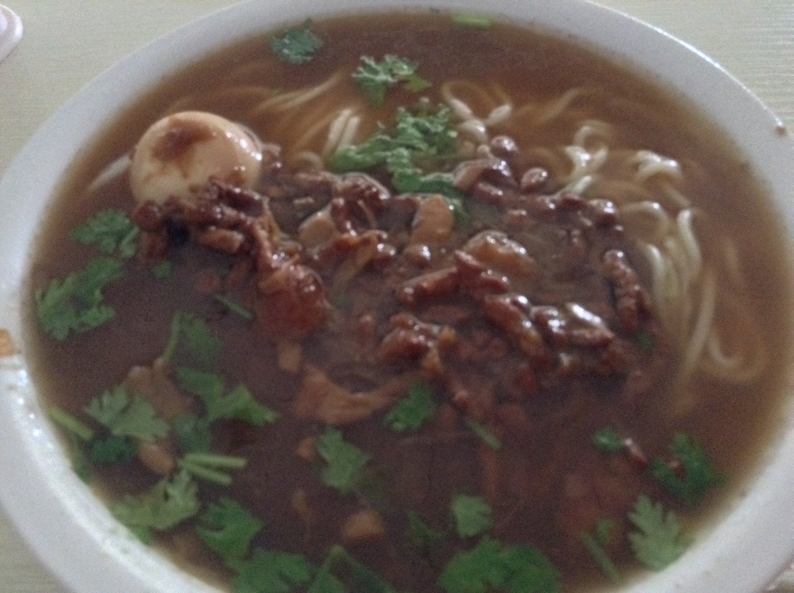 青椒肉丝面