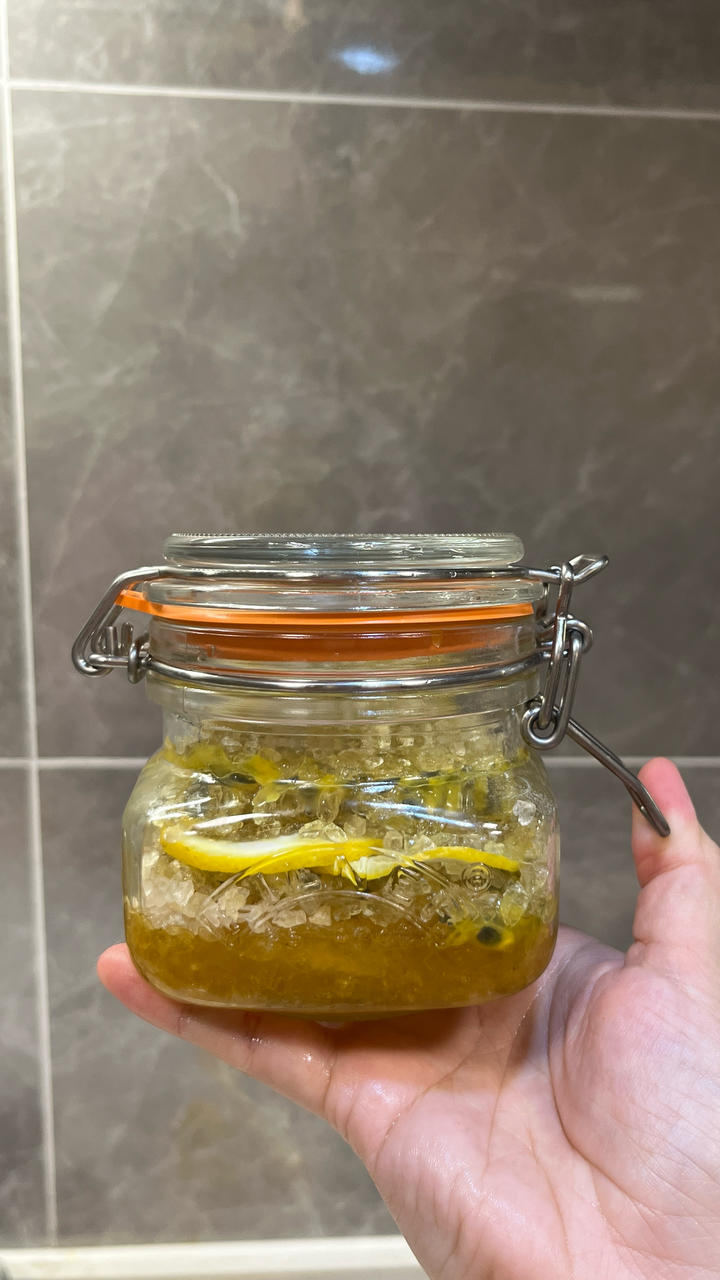 青柠百香果柠檬水