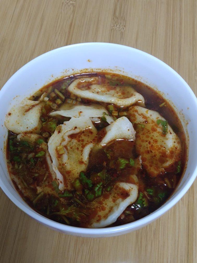 剩饺子怎么吃？— 快手版酸汤水饺