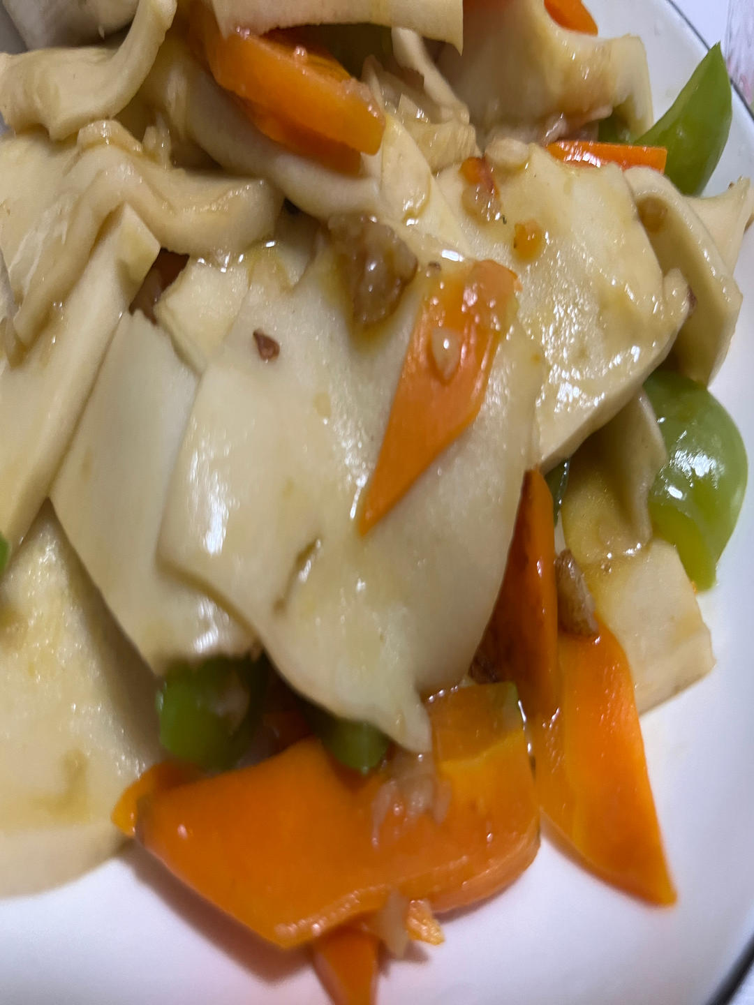 炒千页豆腐(不是干锅)