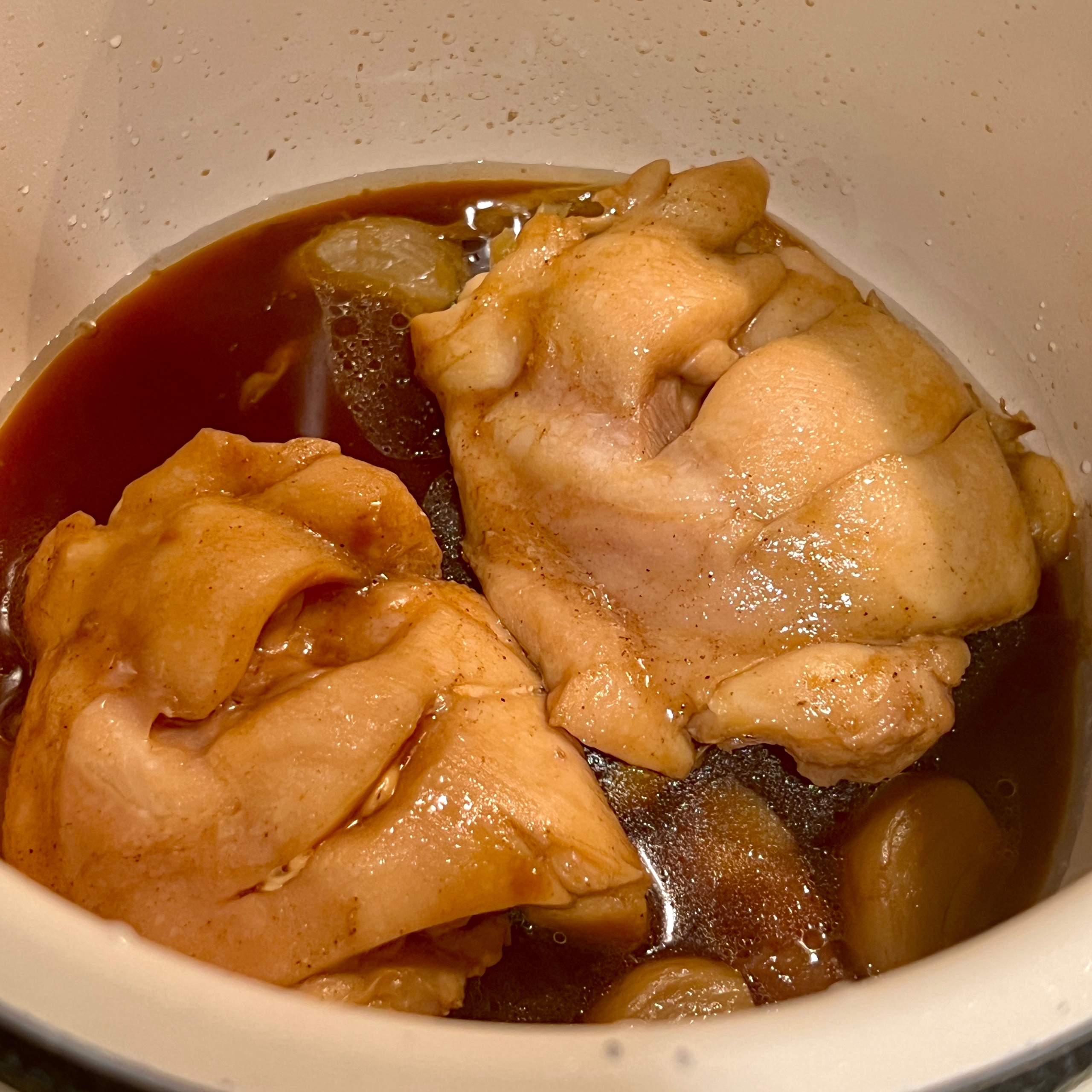 减脂期可以吃的鲜美酱油鸡的做法