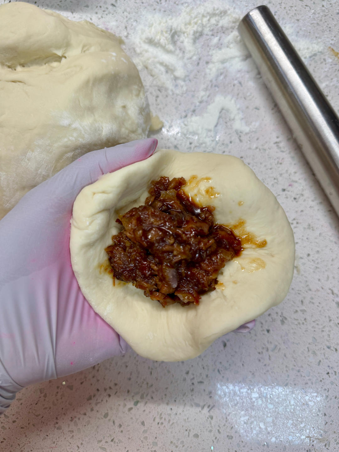 纯奶手撕吐司的做法 步骤1