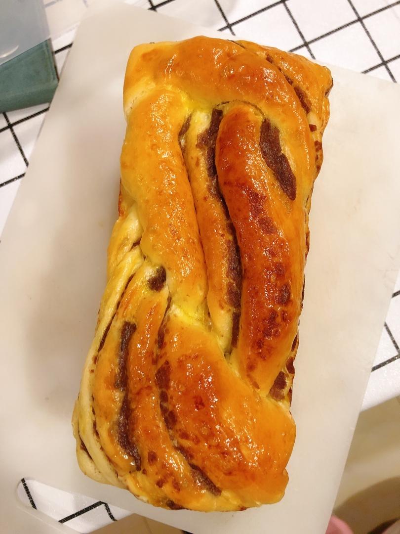 香葱肉松手撕吐司