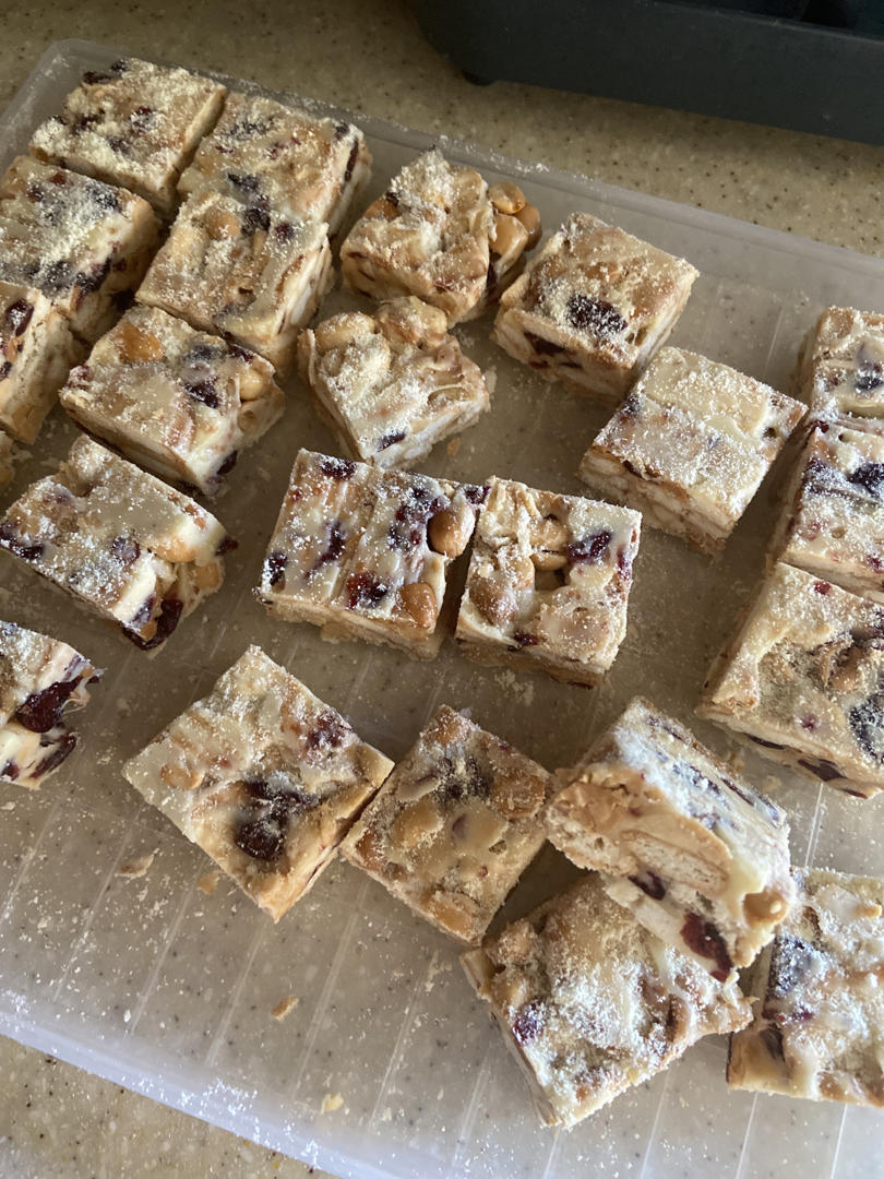 雪花酥  不甜版