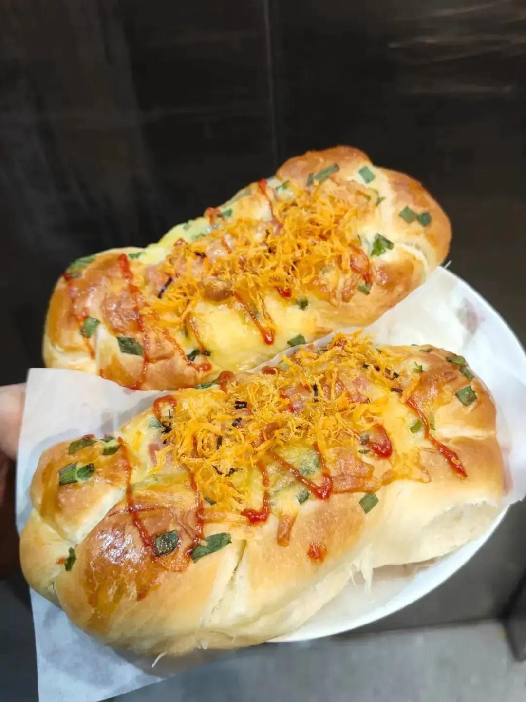 波兰种香葱芝士面包