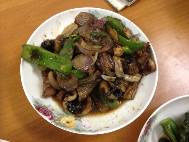 青椒炒鳝鱼（酱香）
