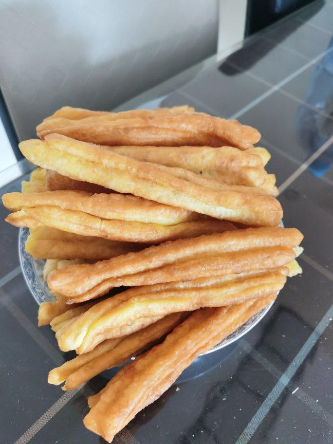 自制油条