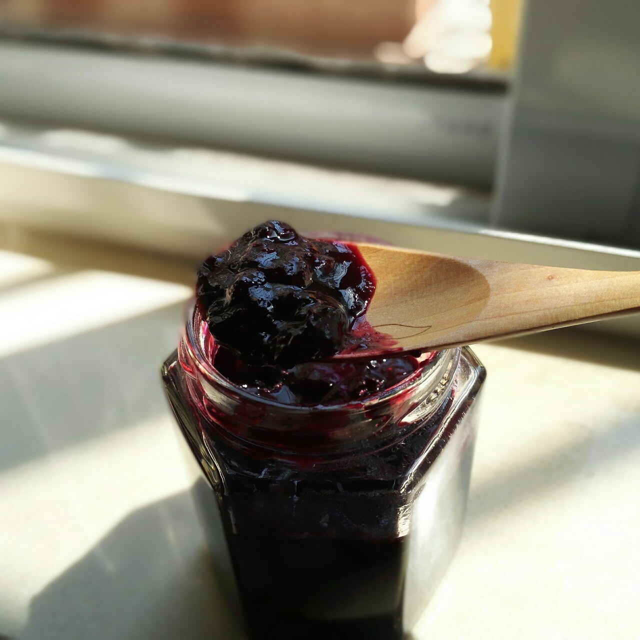 蓝莓果酱