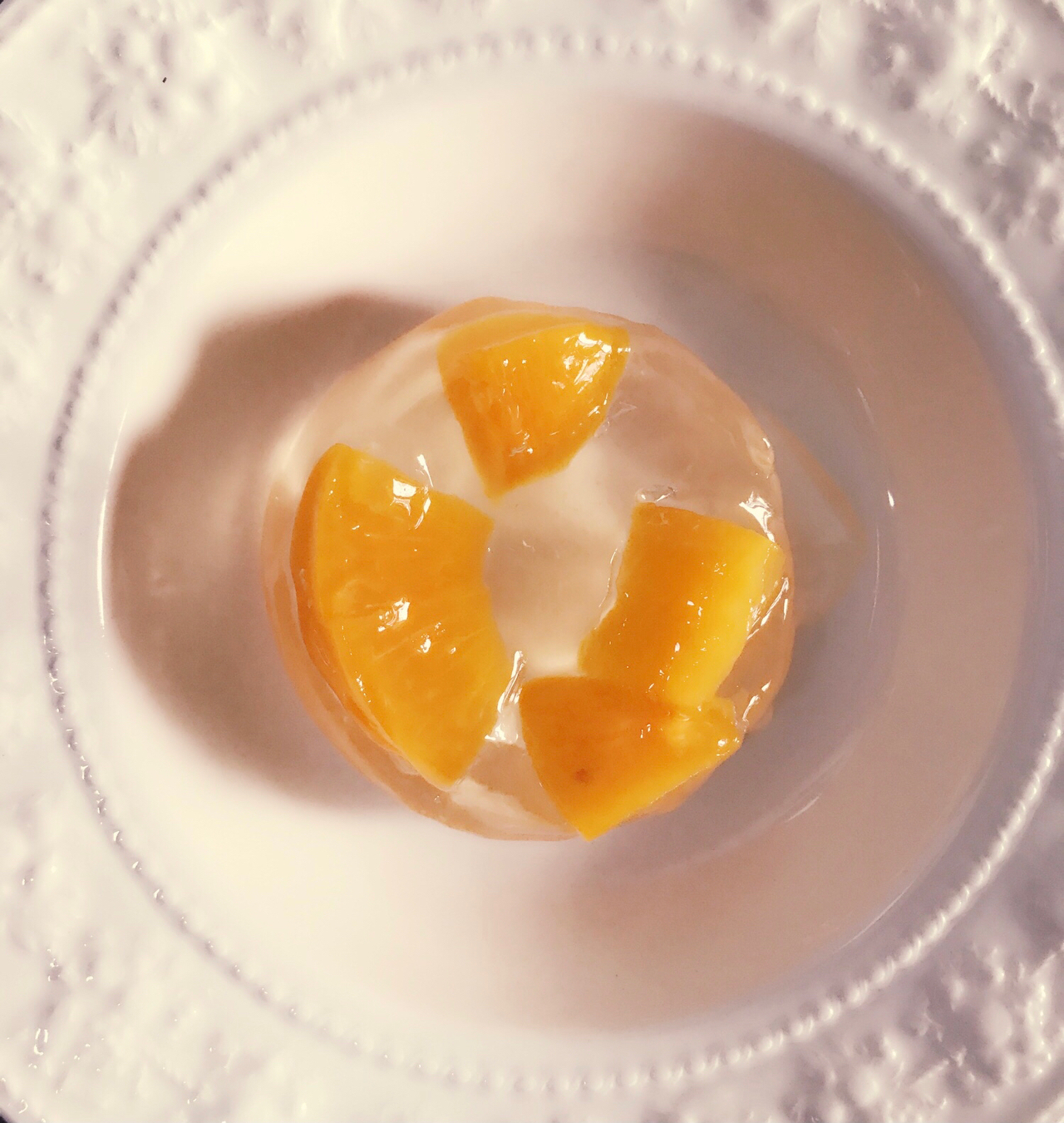 黄桃罐头变果冻的做法