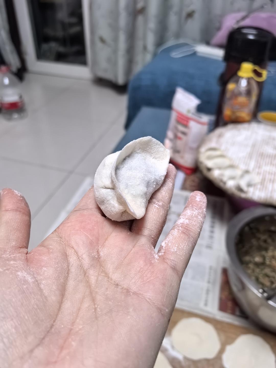 秒杀百饺园的韭菜三鲜饺子馅