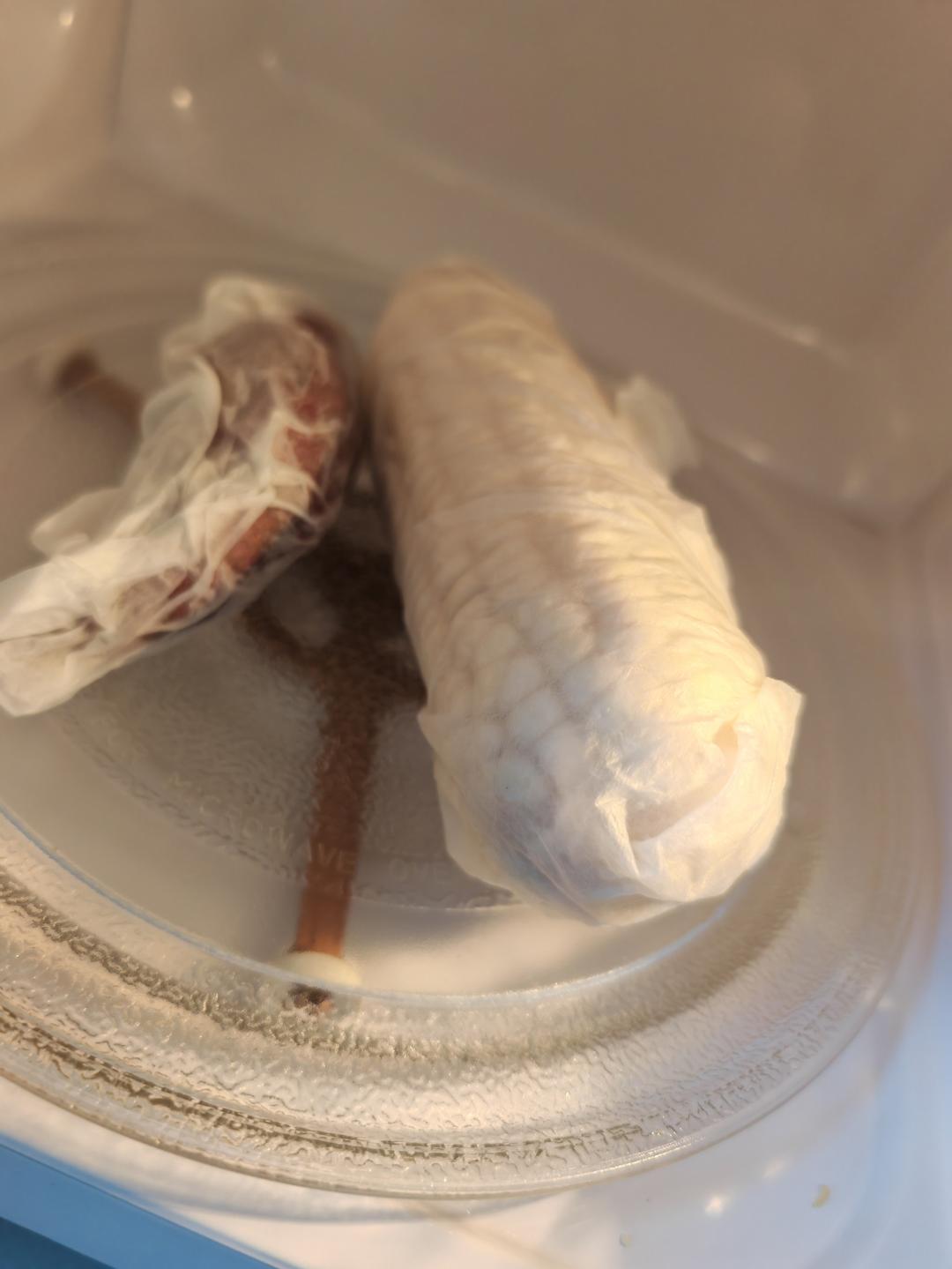 微波炉煮玉米