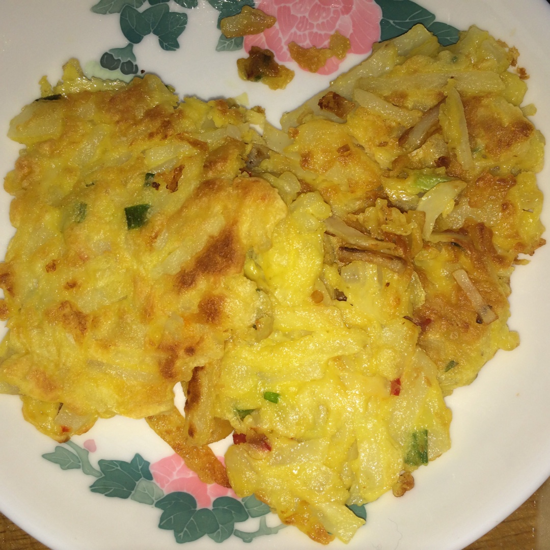 鸡蛋土豆饼