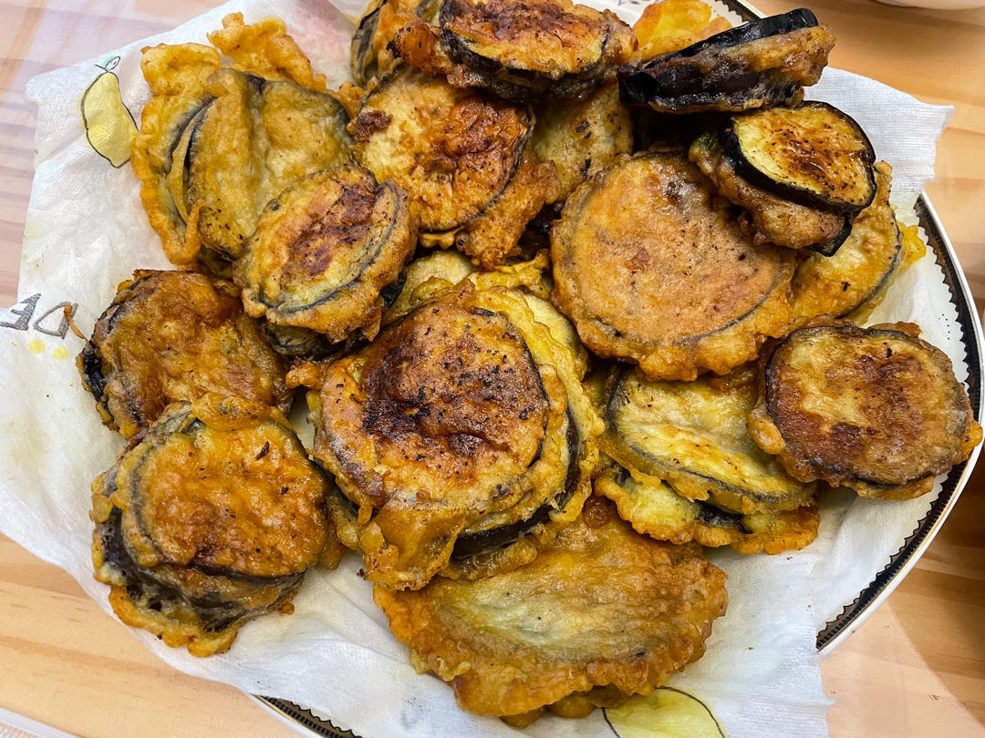 炸茄子盒（光盘那种）
