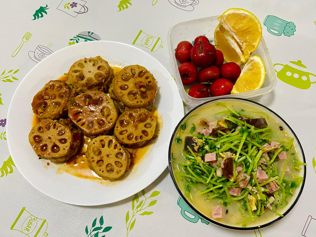 上汤豆苗