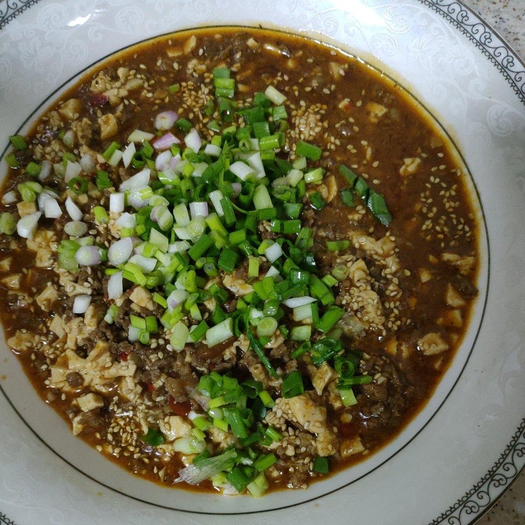 正宗麻婆豆腐（牛肉沫版本）超好吃