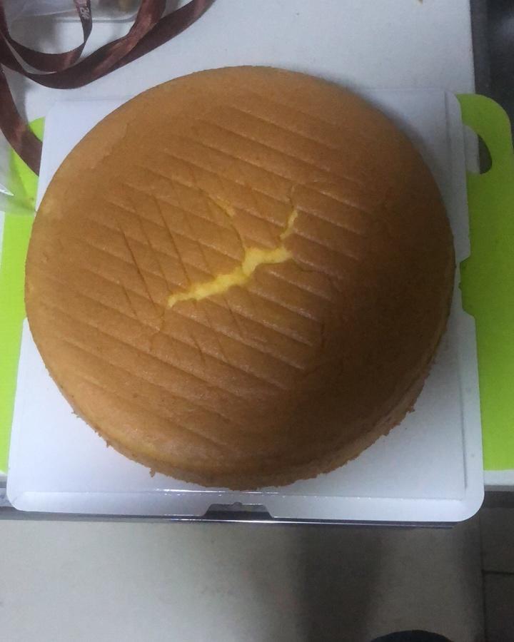 超详细8寸戚风蛋糕