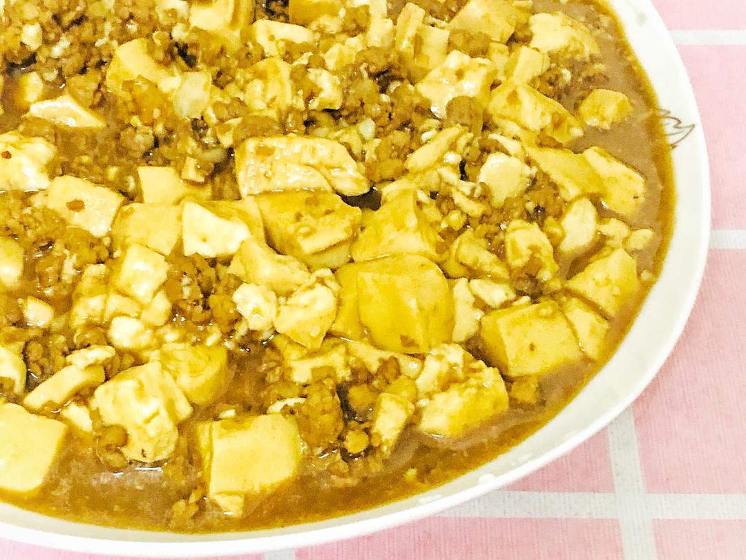肉末豆腐（快手下饭菜，孩子👶🏻一人在家自己动手不挨饿）