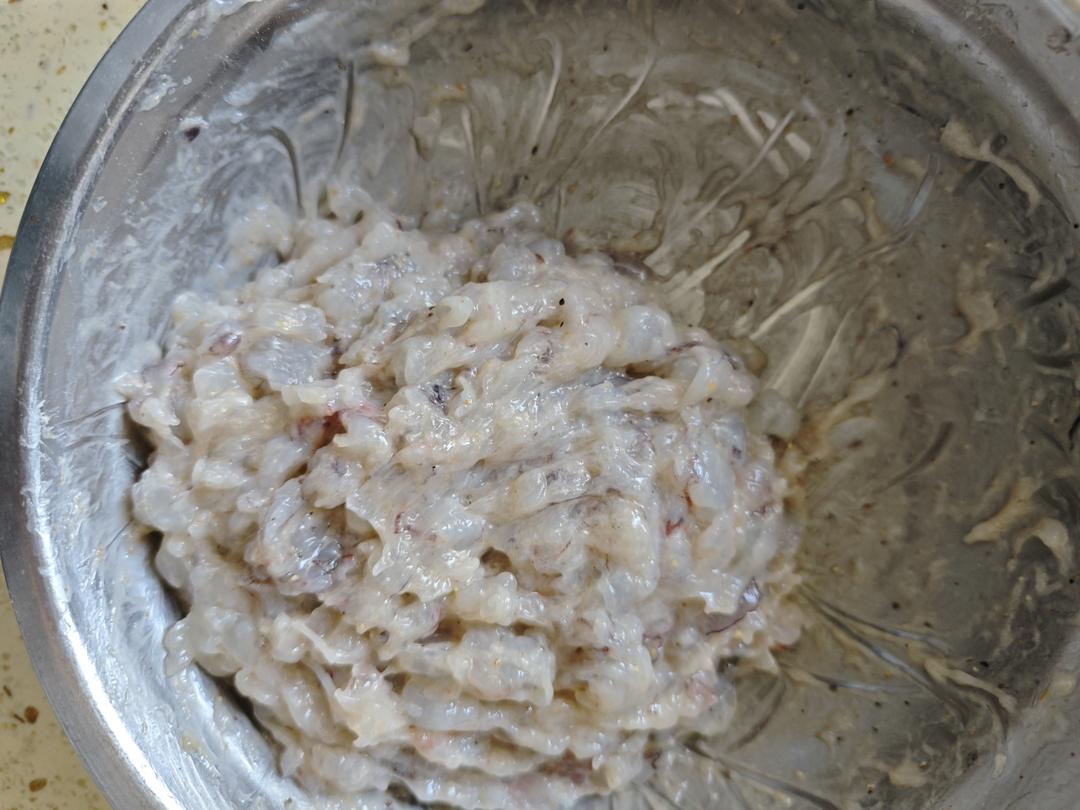 自制虾滑 味道鲜美 早餐食谱