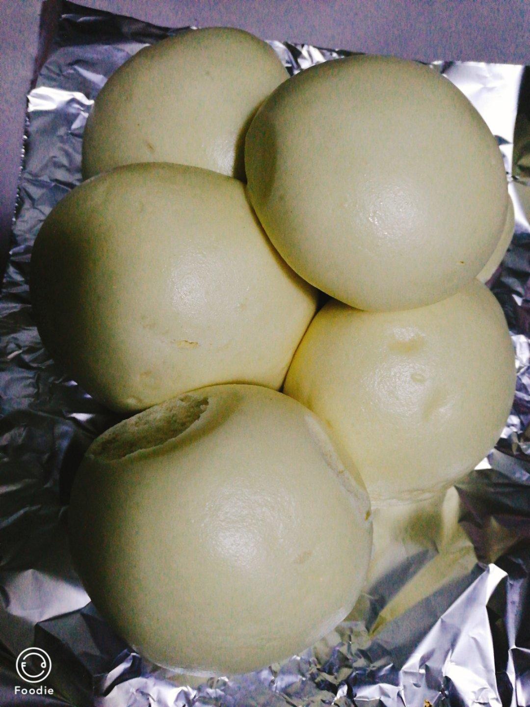 有着面包口感的红糖馒头（一次发酵）