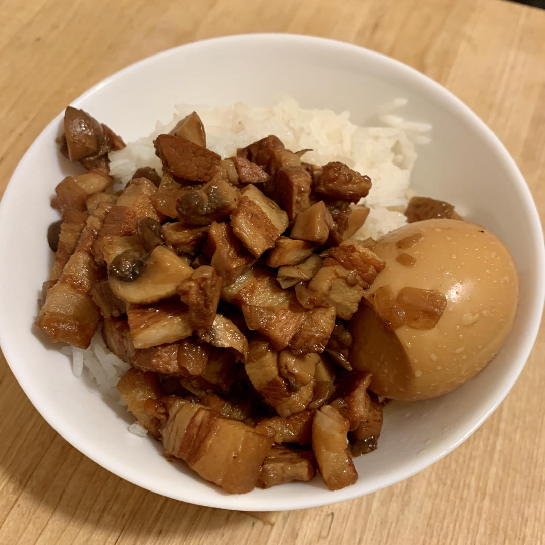好吃到停不下来的卤肉饭