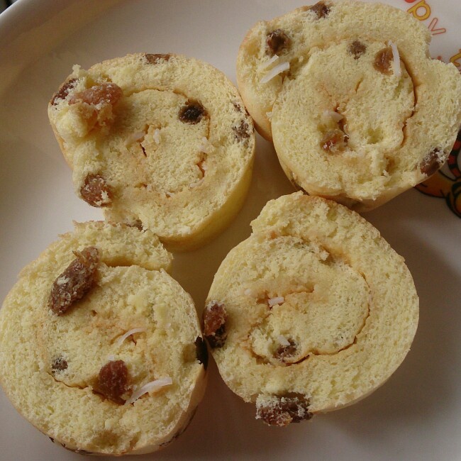 （健康）无油葡萄蛋糕卷