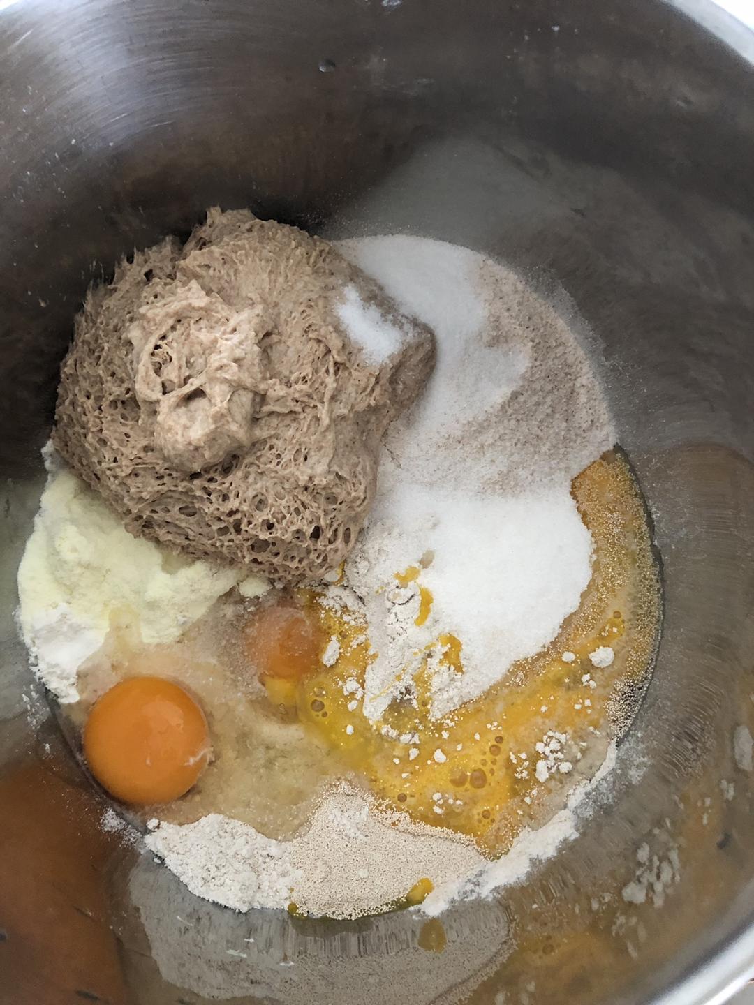 纯奶手撕吐司的做法 步骤1