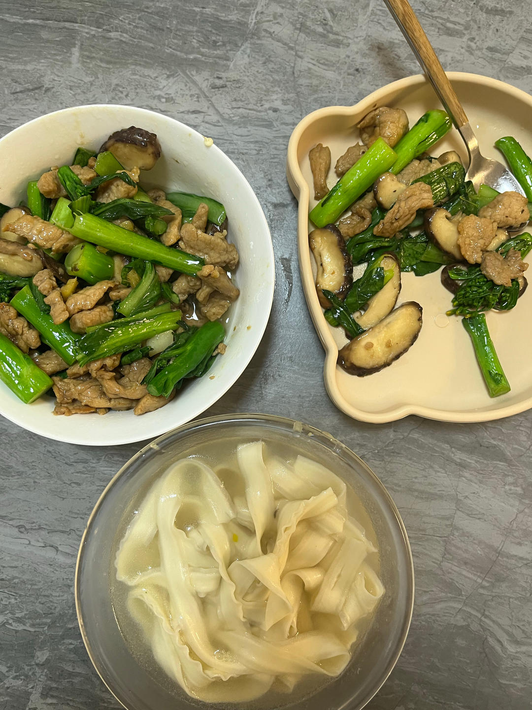 耗油香菇炒肉
