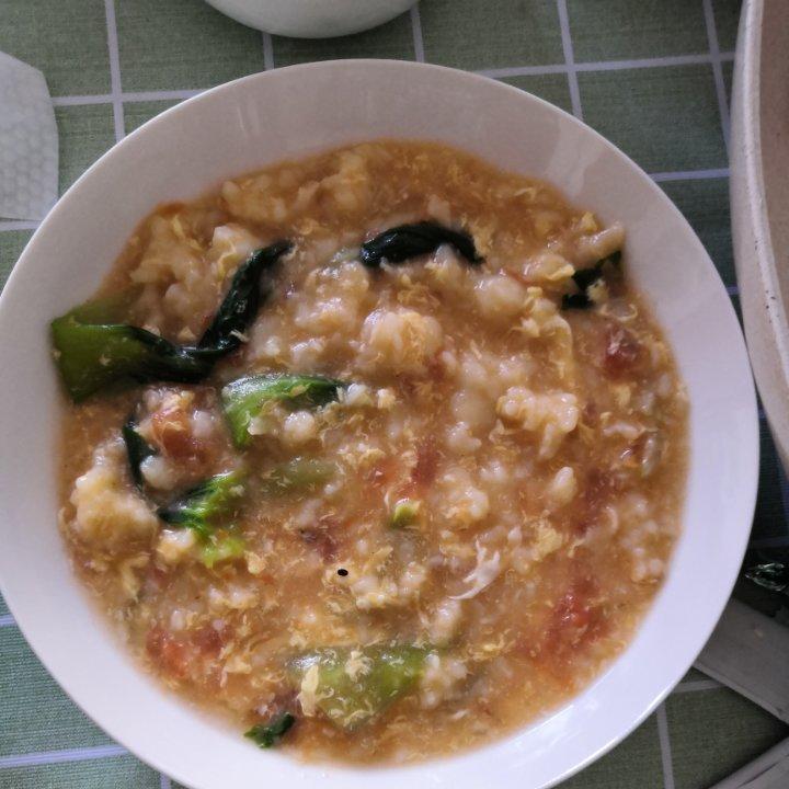 西红柿鸡蛋疙瘩汤