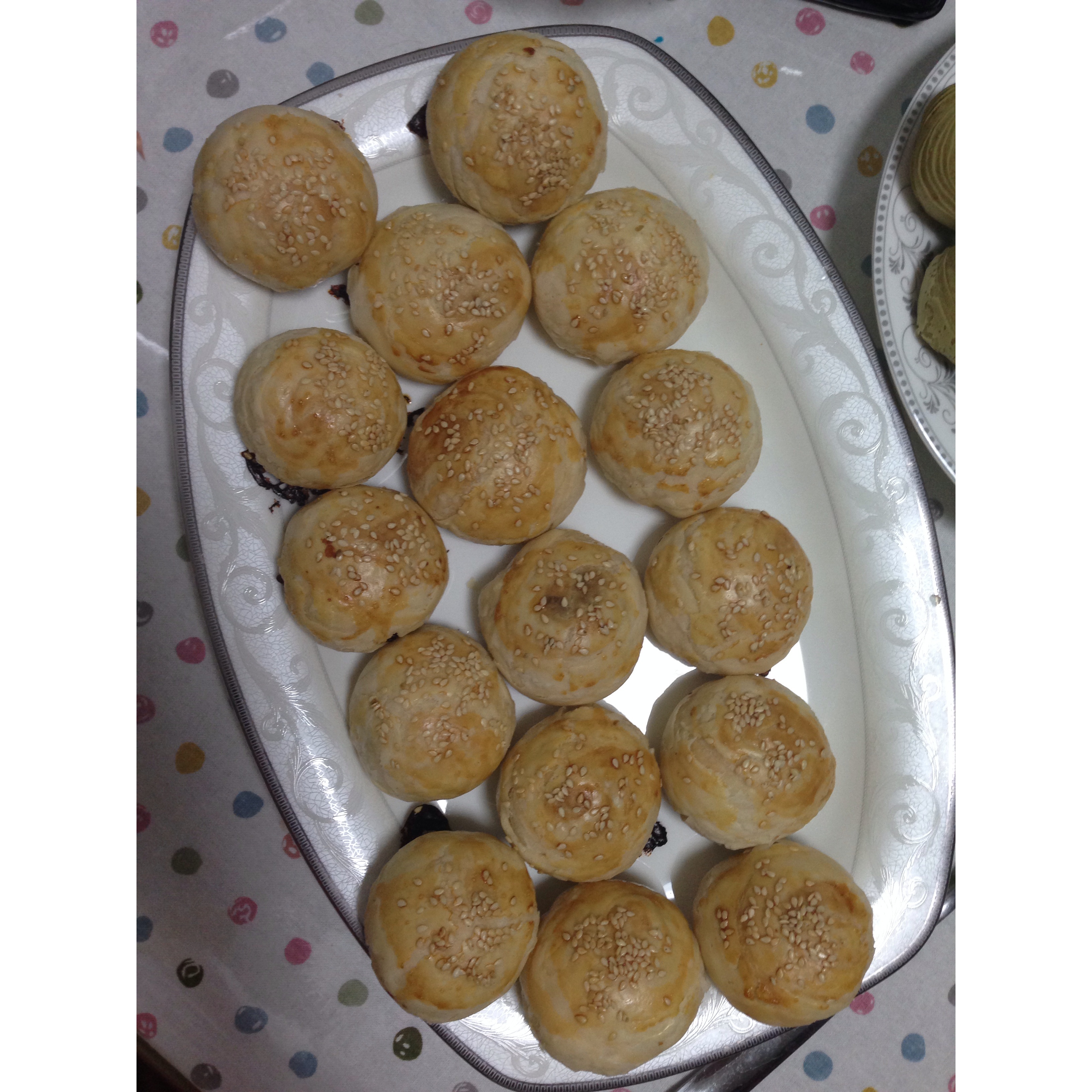 苏式榨菜鲜肉月饼